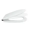 A white toilet seat lid is shown in a slightly open position against a white background. Produktbild-Vorschau