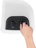 A hand is shown adjusting a dial on a white appliance with a black control panel. Produktbild-Vorschau
