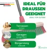 Novaliv Kehrbesen Besen mit Teleskopstiel Straßenbesen mit Produktbild-Vorschau 4