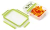 EMSA Clip & Go yoghurtbeker, rechthoekig, 600 ml, groen / Productafbeelding-voorbeeld 3