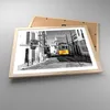 Gerahmtes Poster - Rahmen in heller Eiche - Straßenbahn Produktbild-Vorschau 3