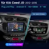 Android13 carplay 6+128GB Für KIA CEED 2012-2016 9" 2Din Náhľad obrázku produktu 4