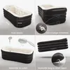Tubble® Royale Opblaasbaar Bad Onyx Black 255 Liter - Productafbeelding-voorbeeld 6