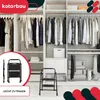 KOTARBAU® Scaletta Pieghevole 2 Gradini Scala in Acciaio a Anteprima dell’immagine prodotto 2