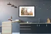 MuchoWow® Gerahmtes Poster Schilf - Sonne - Pflanze 90x60 Produktbild-Vorschau 5