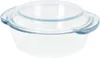 Hitzebeständiges Gefäß Mit Deckel 1.5L 23.4X20.7X10Cm Produktbild-Vorschau 2