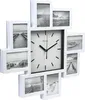 Miraval Design Bilderrahmenuhr Wanduhr mit 8 Bilderrahmen Produktbild-Vorschau 1