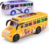 Kinder Inertia Schulbus, 15.8x5.6x6cm mit Licht & Musik, Produktbild-Vorschau 5
