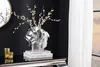 riess-ambiente Handgefertigte Vase LIQUID 25cm silber Produktbild-Vorschau 9