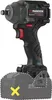 A black and gray cordless impact wrench with a red trigger, shown attached to a battery pack. Produktbild-Vorschau