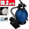 MONZANA® Sandfilteranlage SF12K 10.200L/h bis 35.000L Pool Produktbild-Vorschau 10