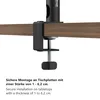 MyWall HS37 : supports d'enceintes réglables en hauteur Voir les images du produit 6