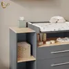 Wickelkommode Livinity Torino Anthrazit/Goldkraft Eiche mit Produktbild-Vorschau 5