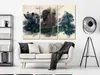 Vlies Leinwandbild - Nature's Womb (3 Parts) 120x80 cm Produktbild-Vorschau 2