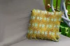 MuchoWow® Outdoor Kissen - Muster - Gold - Linie - 45x45 cm Produktbild-Vorschau 2
