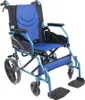 Rollstuhl faltbar Zwei Bremssysteme Sitz 46 cm Klappbare Produktbild-Vorschau 1