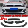 Frontspoiler Lippe Splitter Frontschürze Glanz Schwarz für Produktbild-Vorschau 2