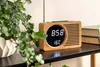 Karlsson - Sveglia Retro Radio Bamboo - Bamboo Anteprima dell’immagine prodotto 5