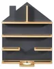 home24 Regal für Hörfiguren - Kiefer / Grau Produktbild-Vorschau 3