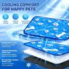 Cooling Mat Dog Large 100 x 70 cm, Cooling Mat for Dogs and Produktbild-Vorschau 2