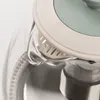 Close-up view of the spout and lid of a glass electric kettle. Anteprima dell’immagine prodotto