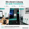 ProfiPatch Netzwerkdose Datendose Unterputz Cat.6A 500MHz Produktbild-Vorschau 6