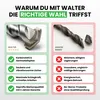 WALTER SDS Plus Bohrerset 3-teilig extra lange Betonbohrer Produktbild-Vorschau 8