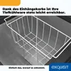A white wire basket inside a freezer. Produktbild-Vorschau