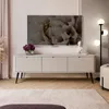TV-Schrank ZAIRA RTV168 Kaschmir schräge schwarze Beine Produktbild-Vorschau 2