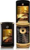 Motorola RAZR2 V8 Luxury Edition Gold Black flip phone s Náhled obrázku produktu 1