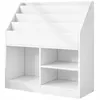 A white children's bookshelf with multiple shelves. Náhled obrázku produktu