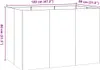 vidaXL Pflanzgefäß Anthrazit 120x80x80 cm Stahl Produktbild-Vorschau 8