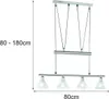 Trio Pendelleuchte 4x40W STAMINA AGL ni E14 Produktbild-Vorschau 4