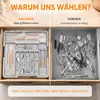 Ausziehbarer Besteckkasten für Schubladen mit Abnehmbar Produktbild-Vorschau 13