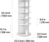 VEVOR botník na 20 párů bot (5stupňový) otočný o 360°, Náhled obrázku produktu 8