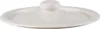 A white lid for a pot or container, viewed from a slightly elevated angle. Podgląd zdjęcia produktu