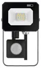LED reflektor SIMPO s pohybovým čidlem, 10 W, černý, neutrální bílá Náhled obrázku produktu