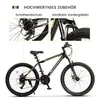 VELORS Mountainbike 24 Zoll Fahrrad für Herren Damen Produktbild-Vorschau 3