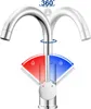 Auralum Niederdruck Wasserhahn Küche Armatur 360° Produktbild-Vorschau 6