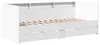 Letto da giorno con cassetti bianco 90x200 cm in materiale Anteprima dell’immagine prodotto 3