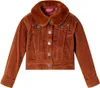 vidaXL Kinderjacke Cord Cognac 92 Produktbild-Vorschau 7