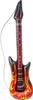 Aufblasbare Luftgitarre Rockstar Flamme 105 cm Produktbild-Vorschau 1