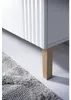 Meuble vasque à poser sur pieds 80 cm - Oceanie White Voir les images du produit 7