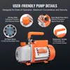 VEVOR 1/4 HP HVAC vakuová pumpa sada manometrů 4 CFM Náhled obrázku produktu 6