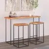 vidaXL Stolová deska 140x40x2,5cm obdélníková z masivního Náhled obrázku produktu 1