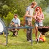 Tavolo da giardino Relaxdays, pieghevole, L x P x A: 74 x Anteprima dell’immagine prodotto 3