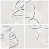 Bilder auf glas - Einteilig - Gesicht Linie Skizze - Produktbild-Vorschau 8