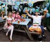 Tischdecke Bierfest Bayern 130 x 180 cm - Bavaria blau weiß Produktbild-Vorschau 6