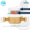 tecuro Wasserzähler mit Baulänge 110 mm, Q³ 2,5 m³/h, DN15, Produktbild-Vorschau 3