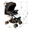 Buggy Kinderwagen zusammenklappbar verstellbare Rückenlehne Produktbild-Vorschau 7